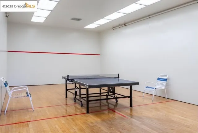 a view of outside space and ocean view