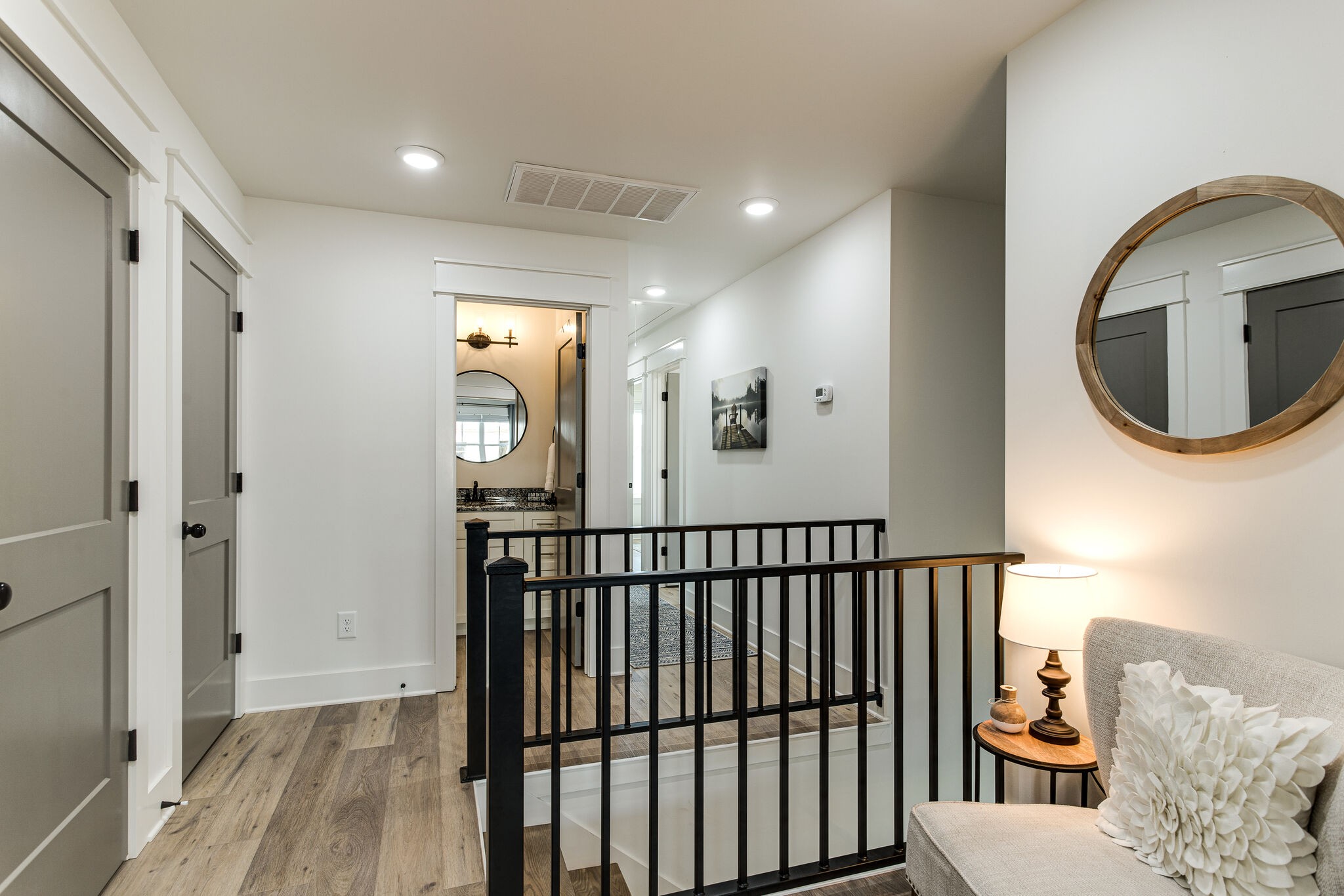111 Barefoot Way Winchester, TN 37398 - Photo 14 of 33 a view of a hallway with wooden floor and windows