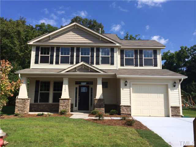 2728 Shepherd Valley Street Raleigh, NC 27610 - Photo 1 of 15 front view of a house with a yard