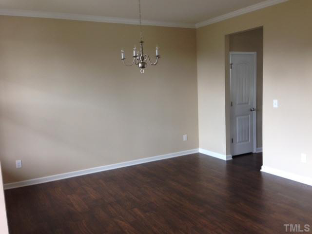 2728 Shepherd Valley Street Raleigh, NC 27610 - Photo 8 of 15 wooden floor in an empty room