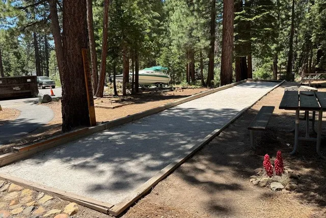 a view of street with view of trees