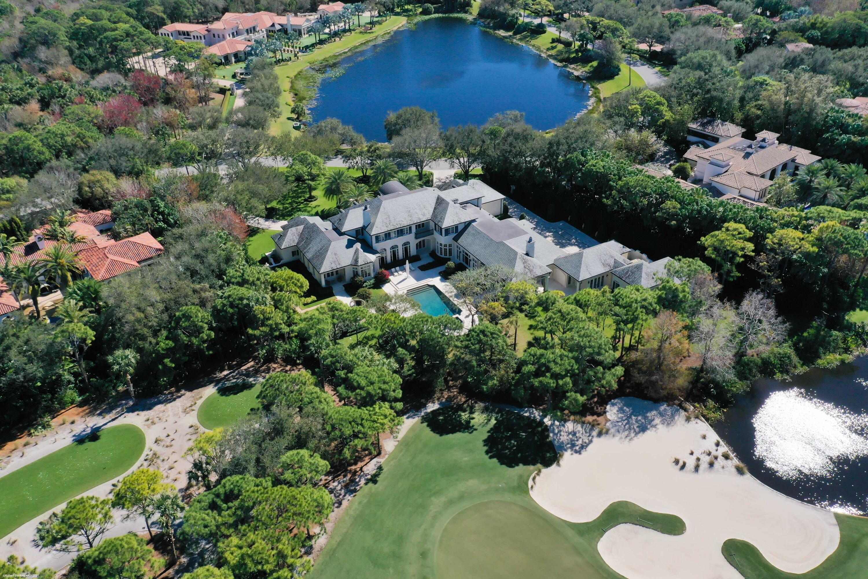 146 Bears Club Drive Jupiter, FL 33477 - Photo 92 of 115 Aerial