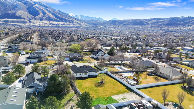 13176 Day Court Draper, UT 84020 - Photo 42 of 45 Aerial overview of property's location featuring nearby suburban area and mountains