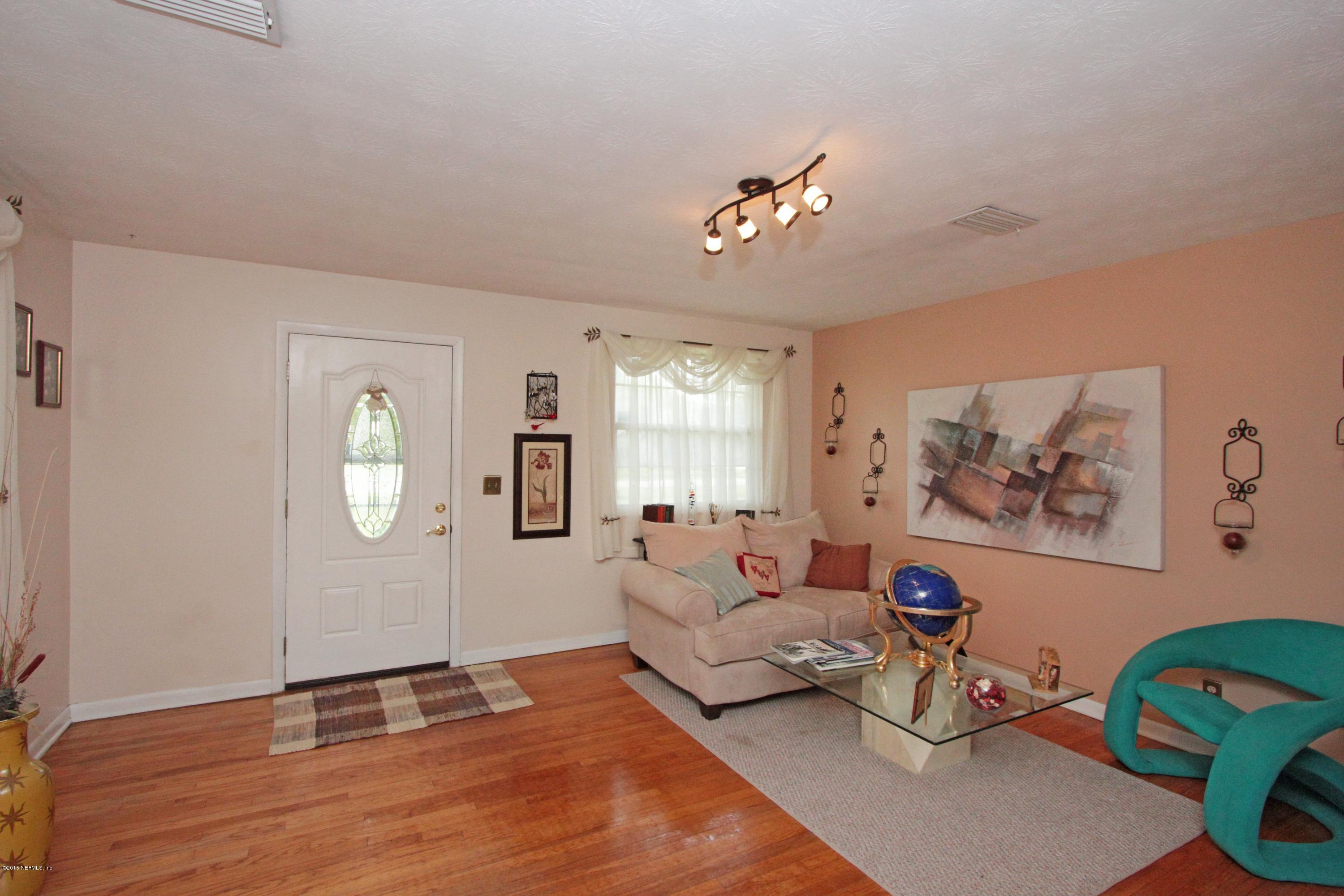 Hardwood in Living Room