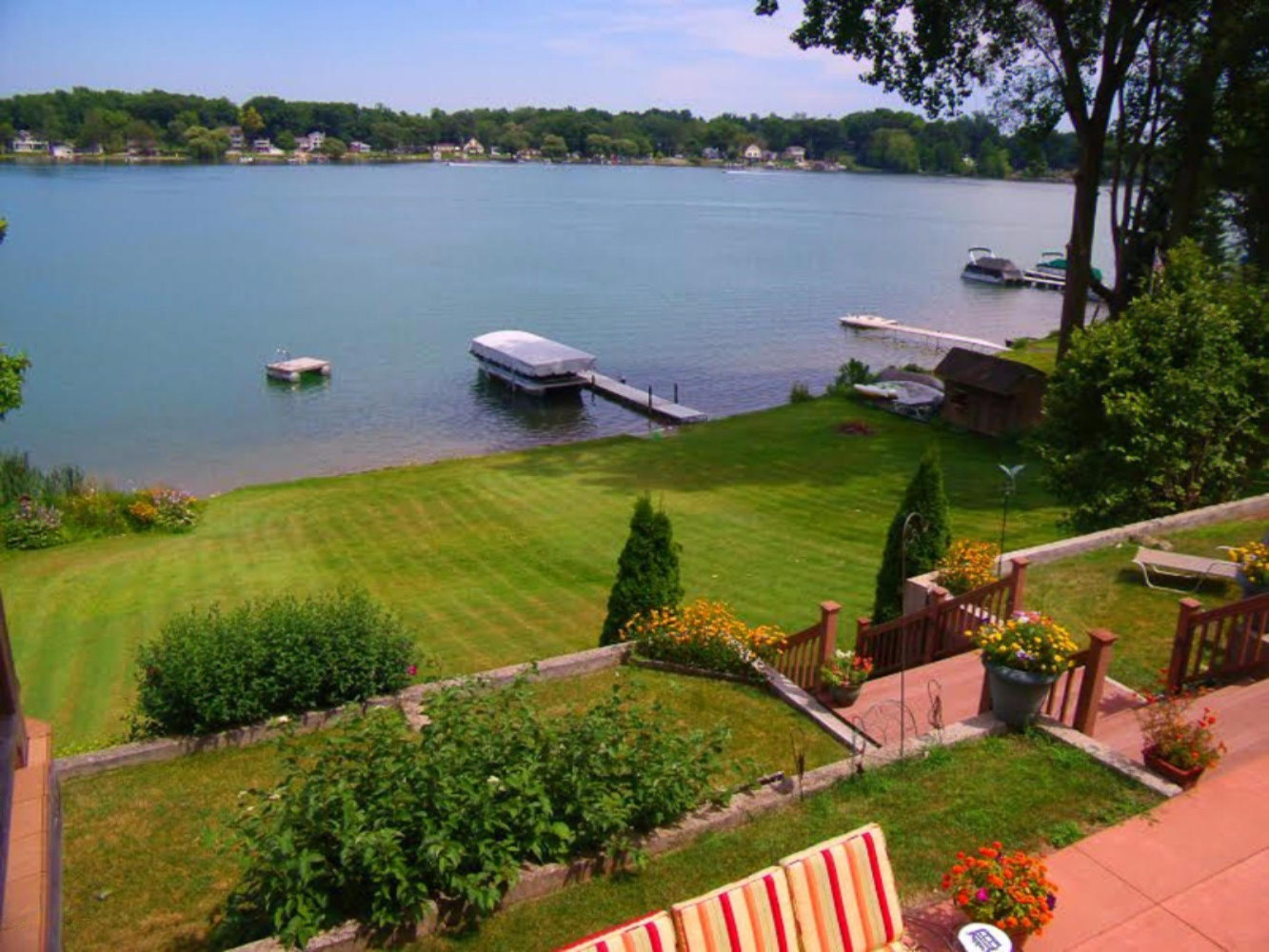 70235 Hilltop Road Union, MI 49130 - Photo 14 of 49 Beautifully Landscaped Yard