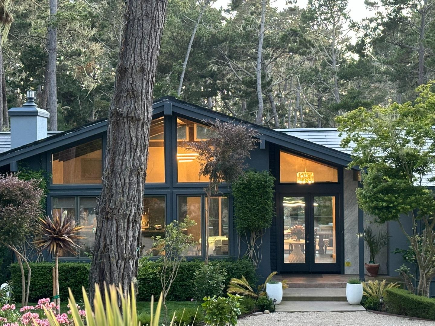1276 Viscaino Road Pebble Beach, CA 93953 - Photo 46 of 64 a view of a house with a tree