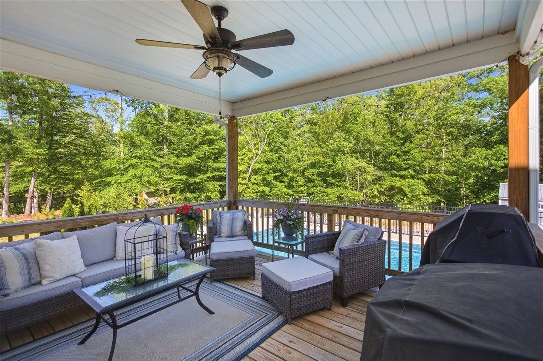 525 16th Circle Walhalla, SC 29691 - Photo 30 of 50 Enjoy outdoor living with expansive views of nature from this covered porch.