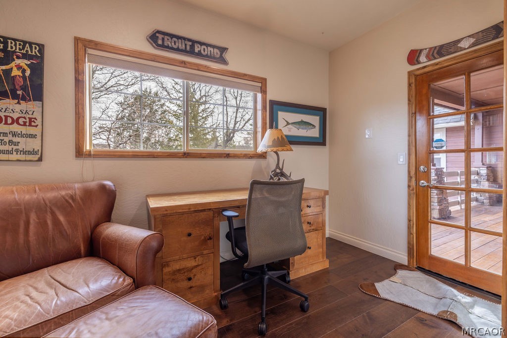 1629 Angels Camp Road Big Bear City, CA 92314 - Photo 16 of 40 a view of a livingroom with workspace and a window
