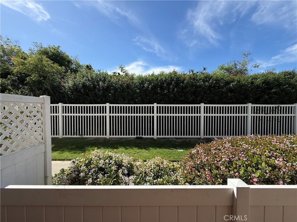 a view of a fence