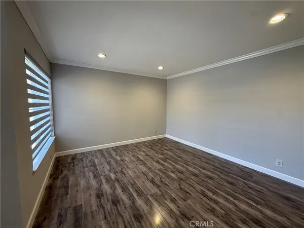 a view of a living room and bathroom