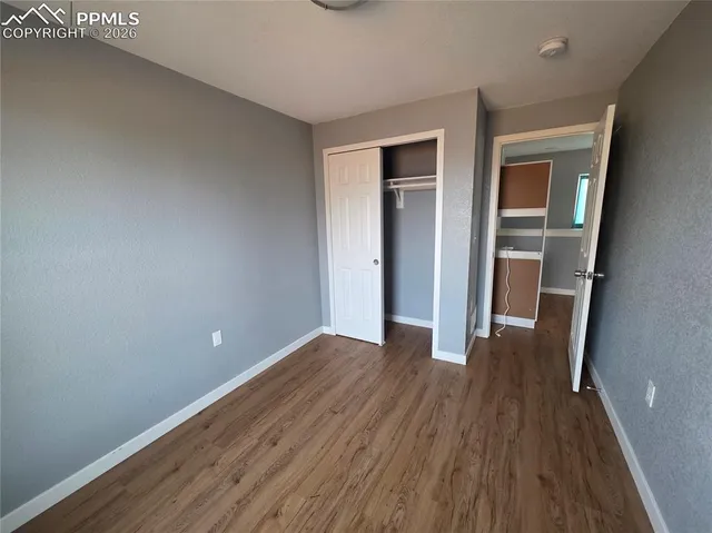 wooden floor in an empty room