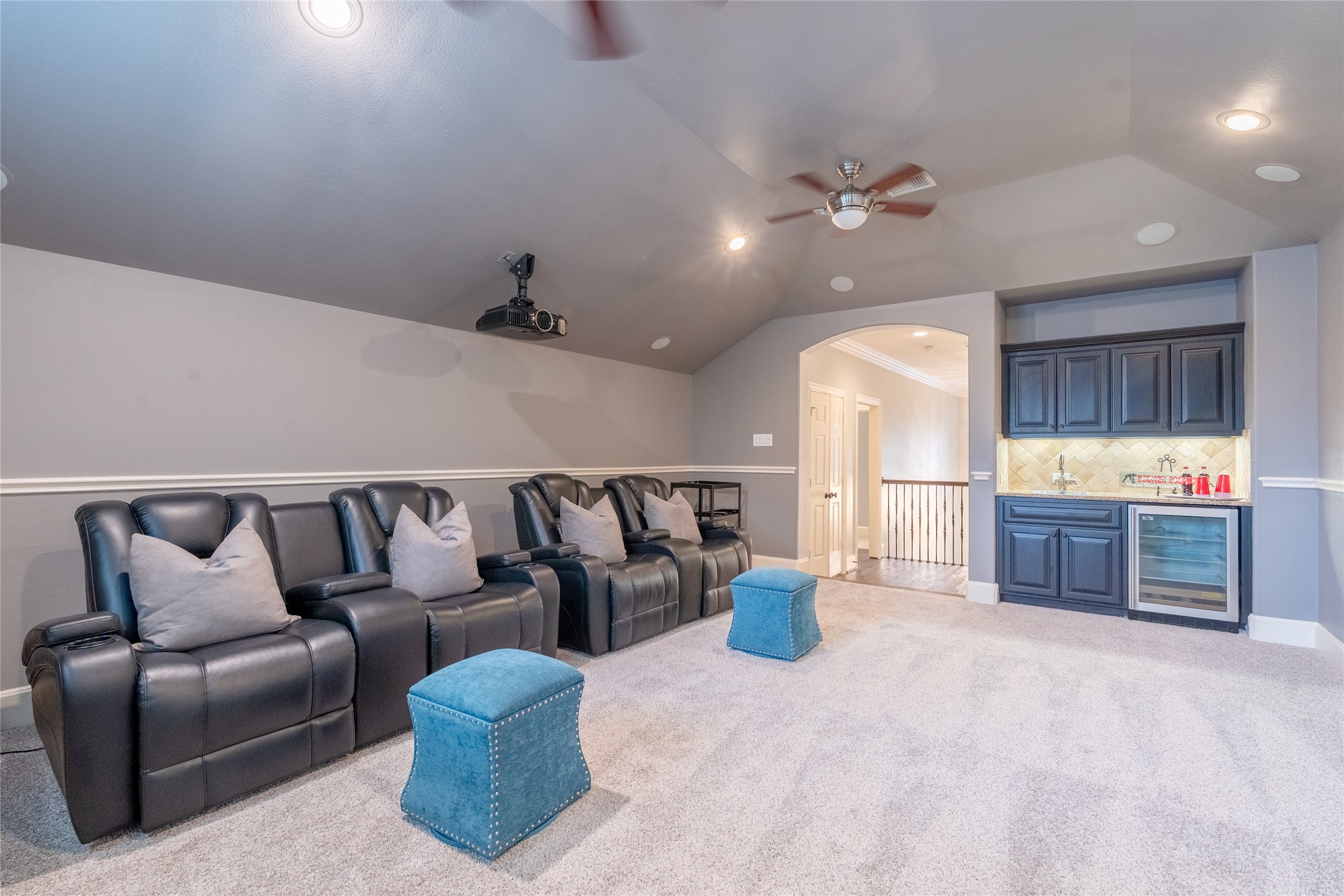 6 Rhapsody Bend Drive The Woodlands, TX 77382 - Photo 24 of 39 a living room with furniture kitchen and a large window