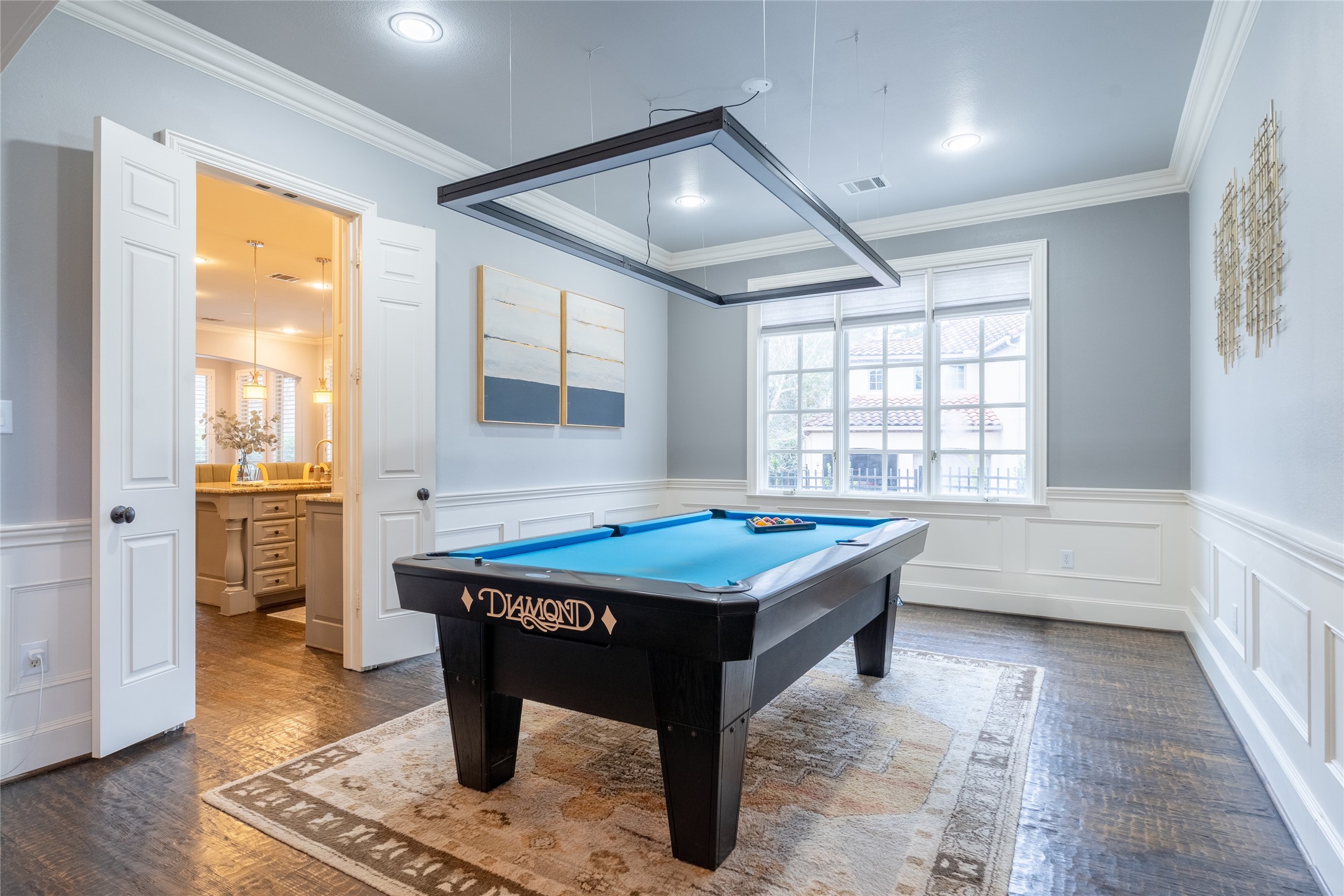 6 Rhapsody Bend Drive The Woodlands, TX 77382 - Photo 6 of 39 a room with pool table and windows