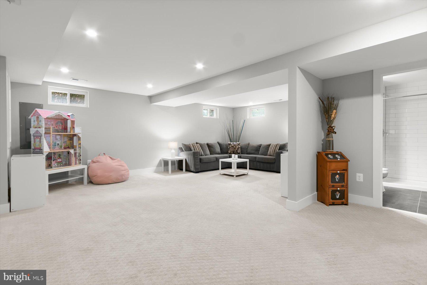 513 Gilmoure Drive Silver Spring, MD 20901 - Photo 43 of 60 Lower Level Living Area. Alt View