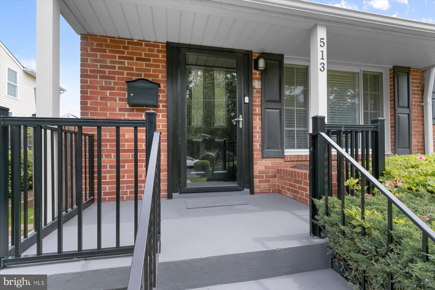 513 Gilmoure Drive Silver Spring, MD 20901 - Photo 5 of 60 Front Entry Covered Porch