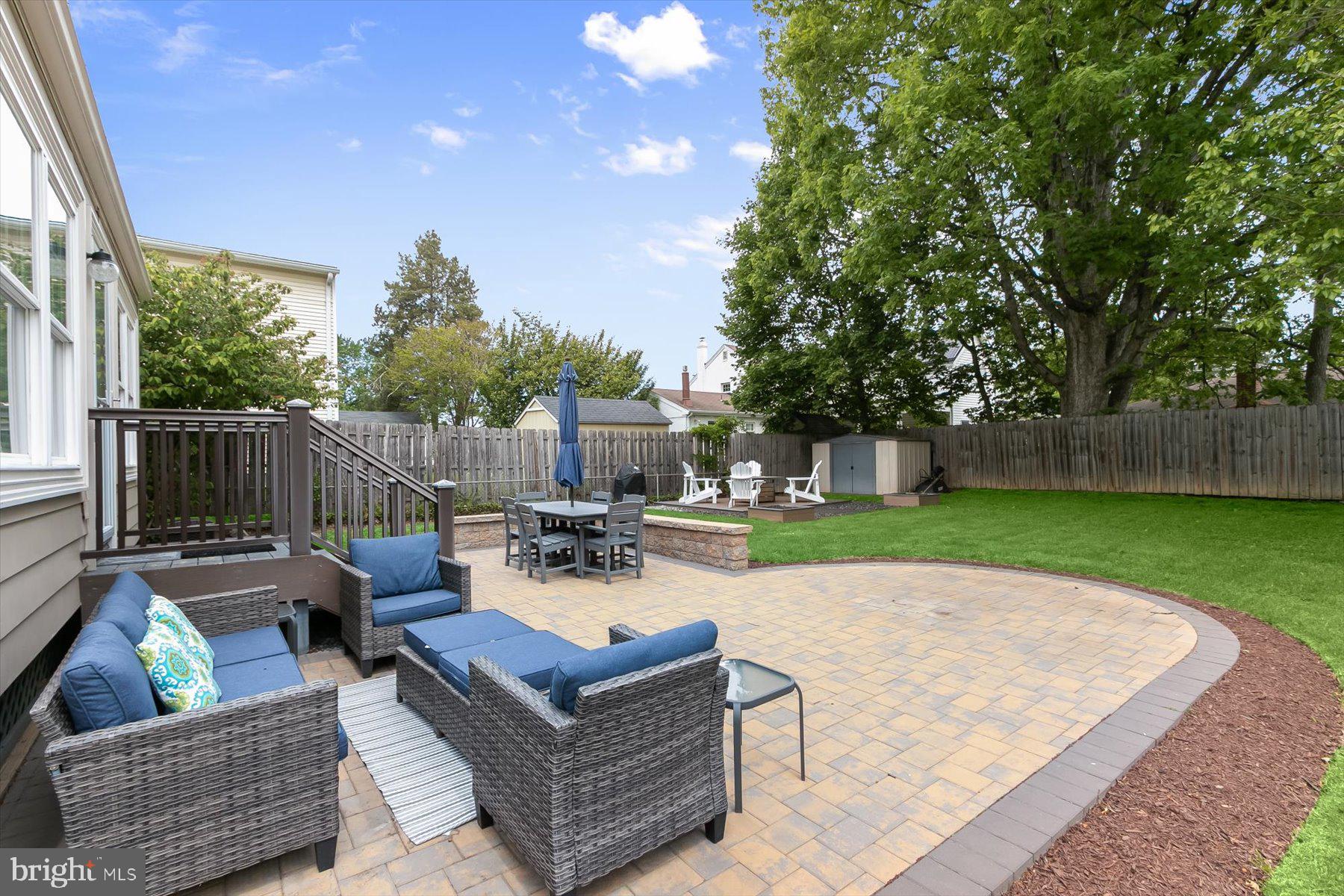 513 Gilmoure Drive Silver Spring, MD 20901 - Photo 57 of 60 Rear Exterior Patio Alt. View