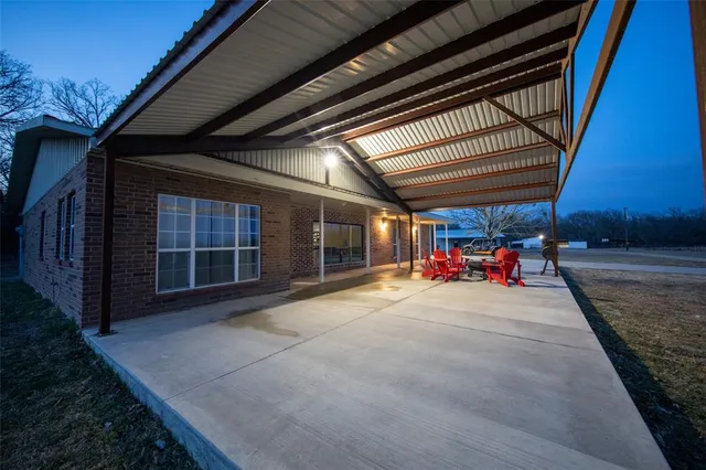 a view of car garage