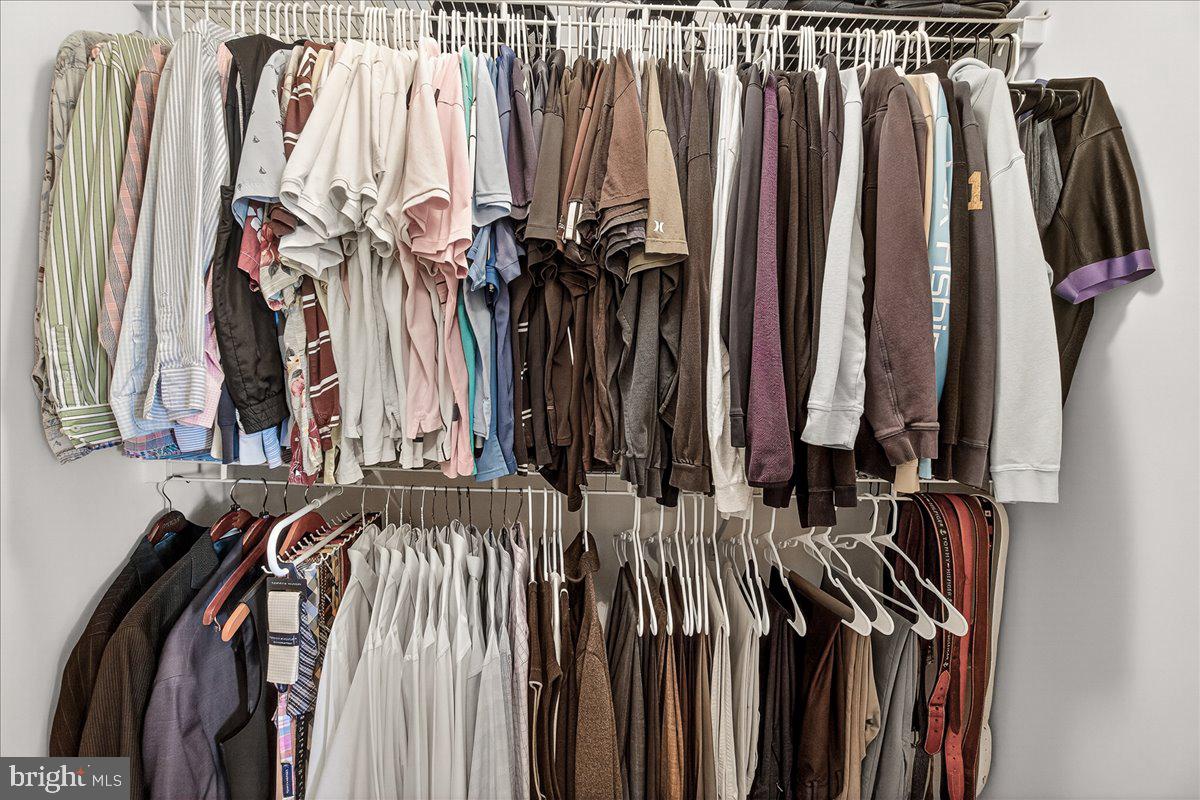 411 William Plummer Street New Market, MD 21774 - Photo 35 of 89 a view of walk in closet with clothes