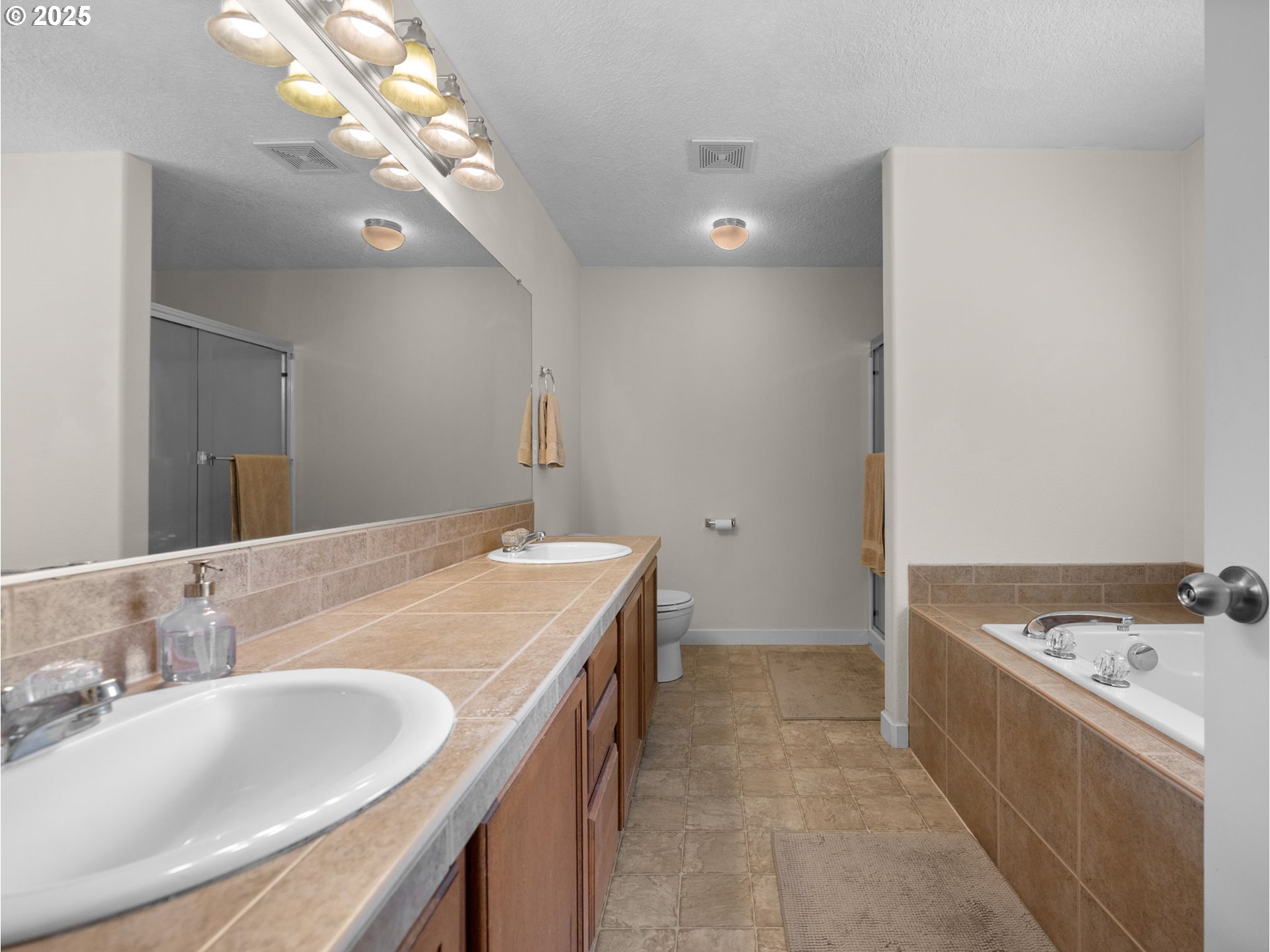 18019 Carlson Avenue Sandy, OR 97055 - Photo 18 of 23 a bath room with a sink and a mirror