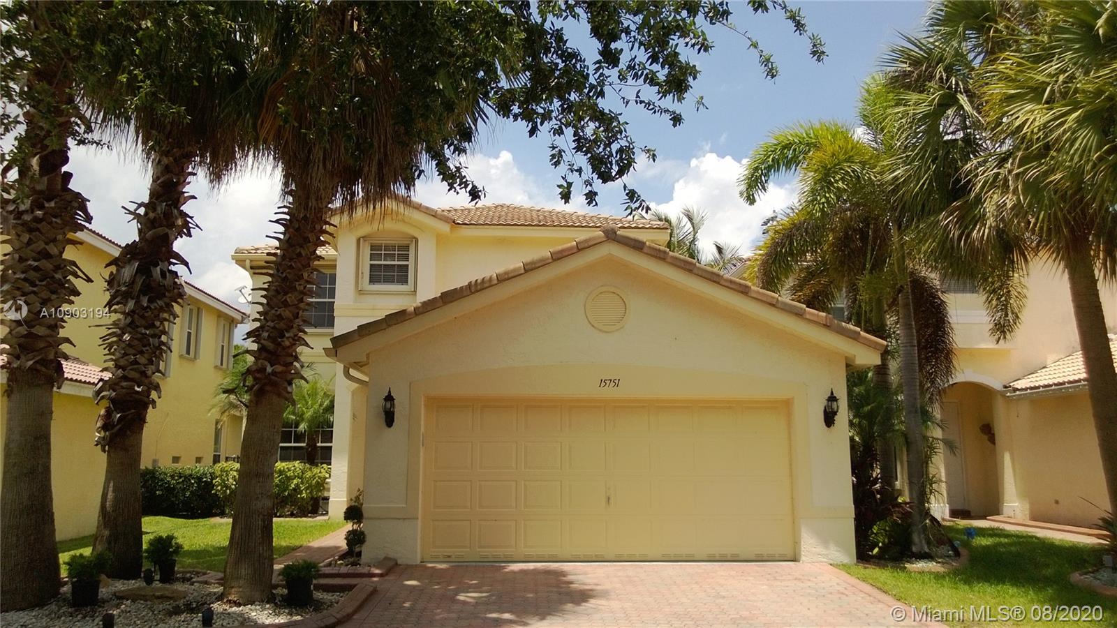 15751 Southwest 20th Street Miramar, FL 33027 - Photo 2 of 34 a view of a house with a tree