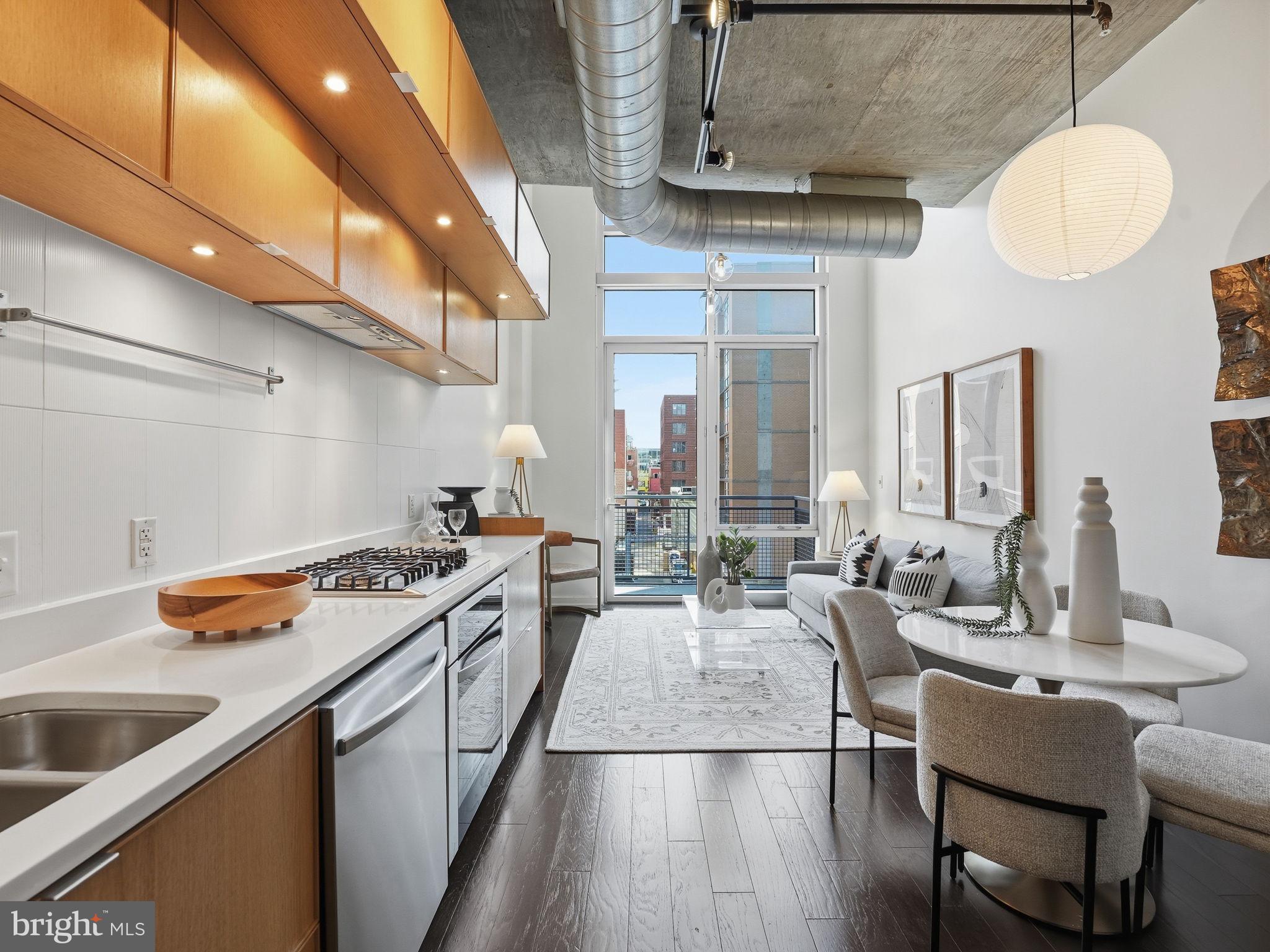 1515 15th Street Northwest, Unit 403 Washington, DC 20005 - Photo 1 of 26 Gourmet Kitchen with Custom Cabinetry.