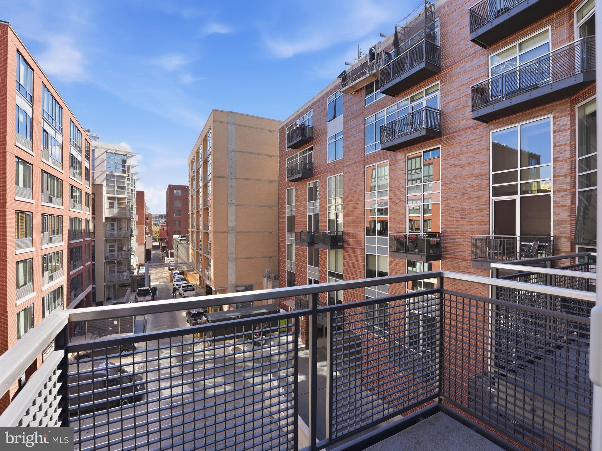 1515 15th Street Northwest, Unit 403 Washington, DC 20005 - Photo 5 of 26 Private, oversized balcony located off LR.