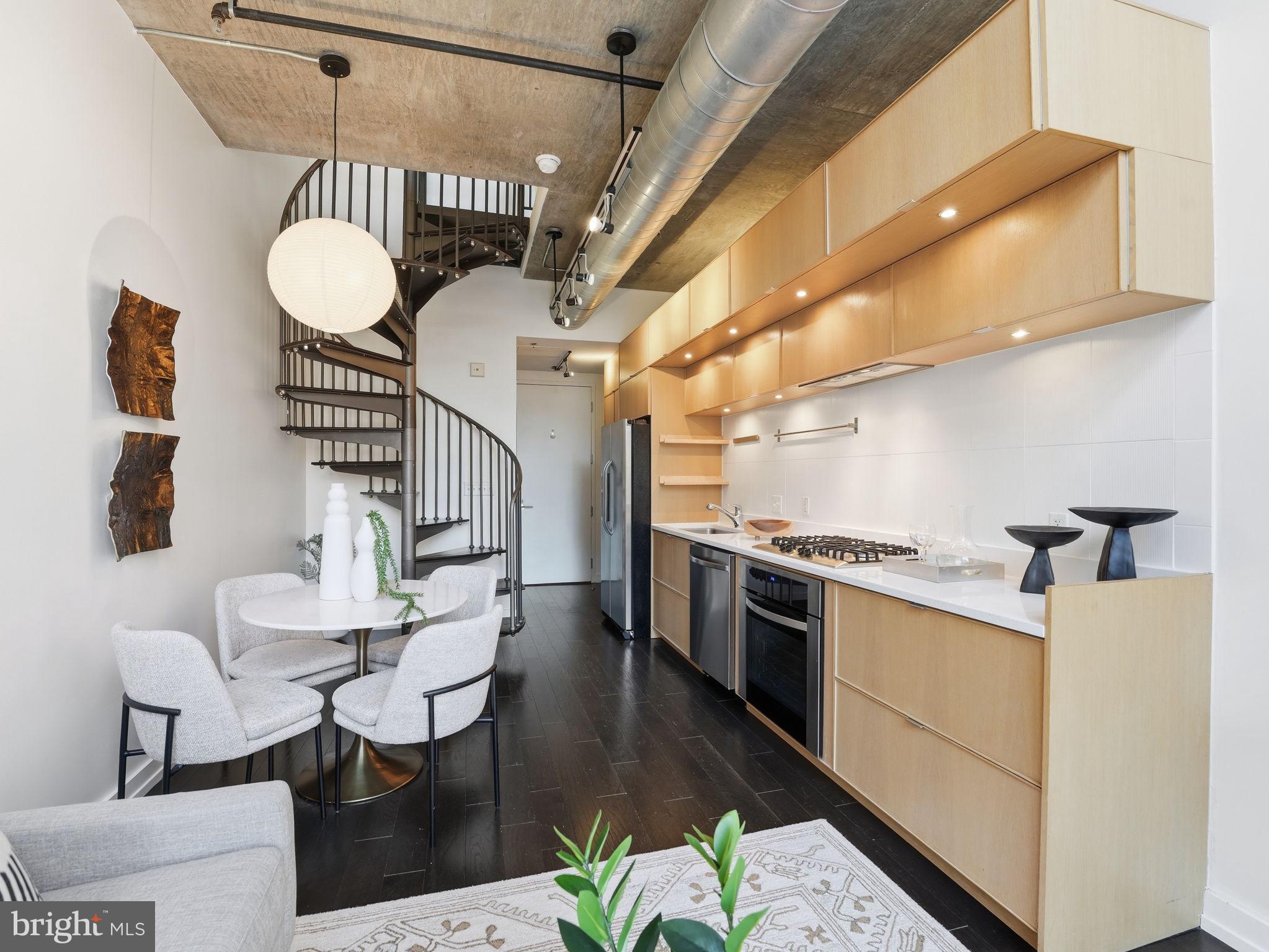 1515 15th Street Northwest, Unit 403 Washington, DC 20005 - Photo 6 of 26 Gourmet Kitchen with Custom Cabinetry.