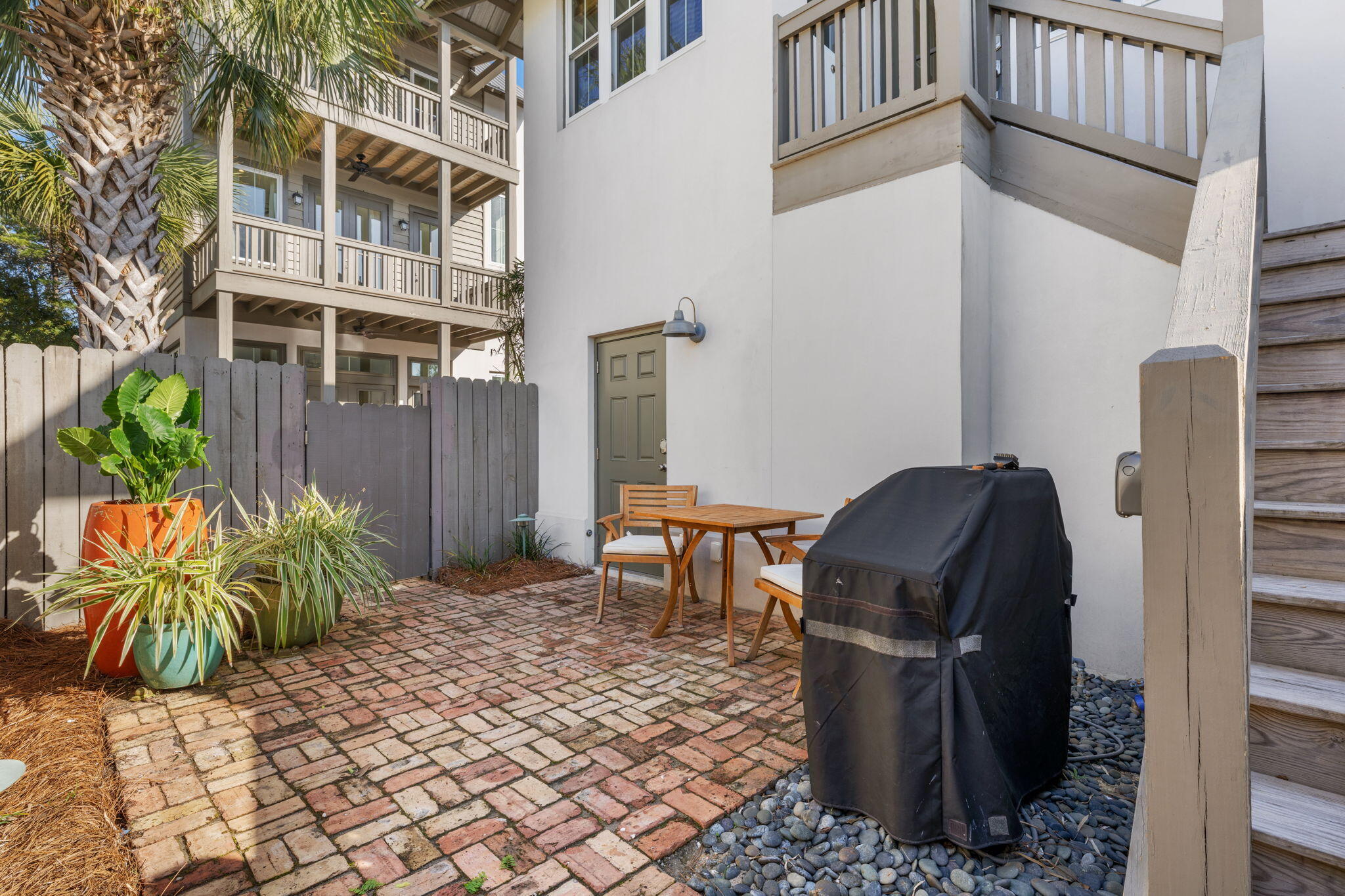 106 North Winston Ln Inlet Beach Inlet Beach, FL 32461 - Photo 52 of 71 Carriage House Private Courtyard