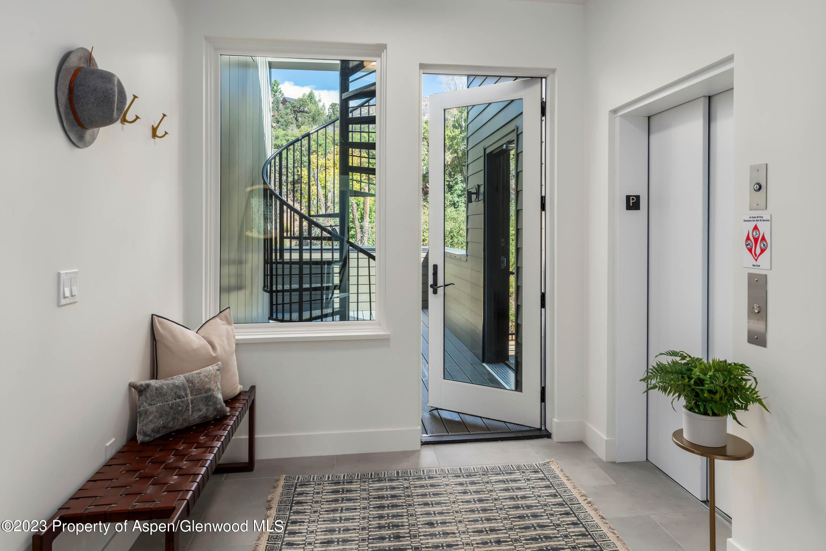22840 Two Rivers Road, Unit 300 Basalt, CO 81621 - Photo 2 of 28 a living room with furniture and a potted plant