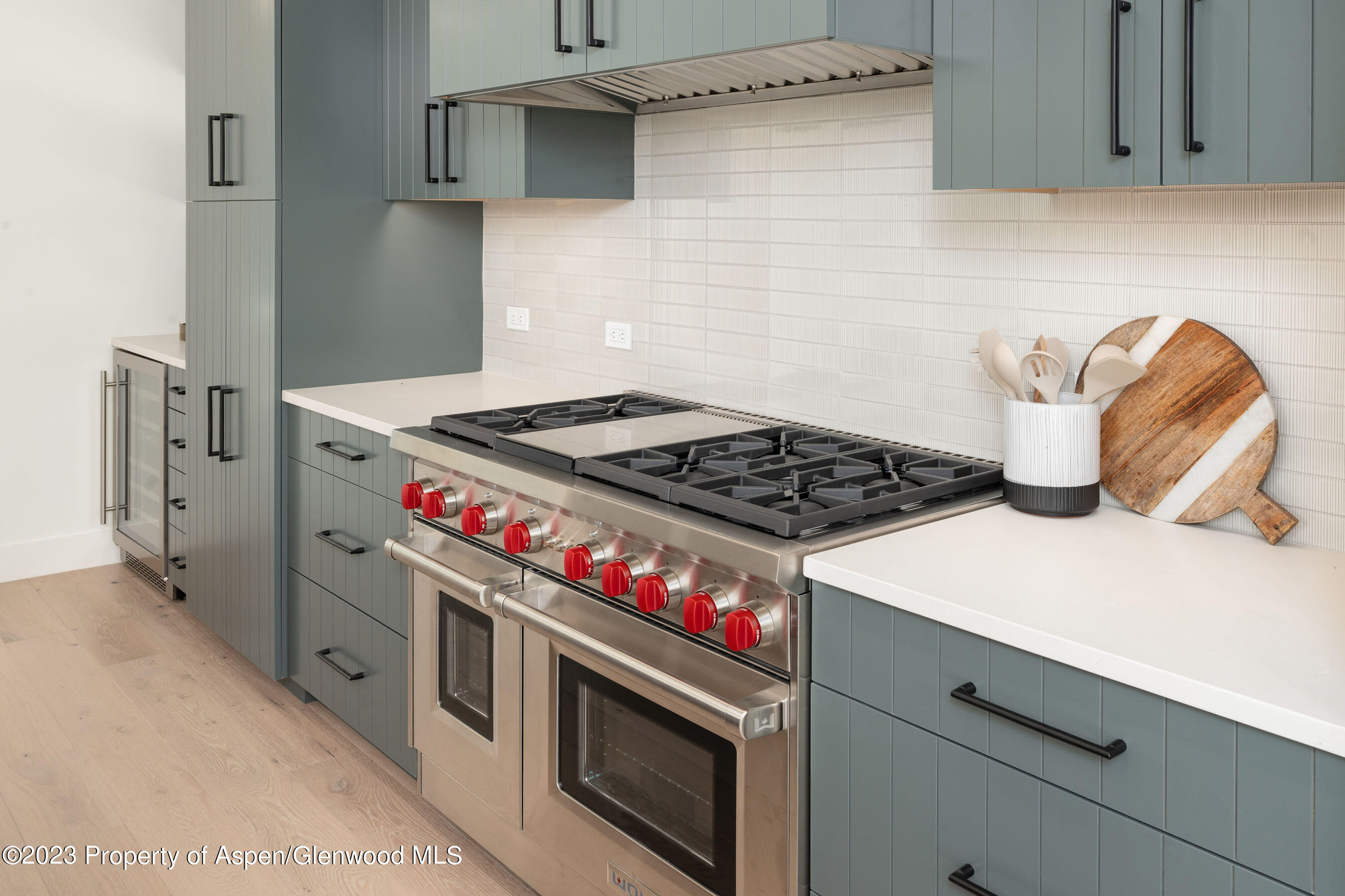 22840 Two Rivers Road, Unit 300 Basalt, CO 81621 - Photo 8 of 28 a kitchen with stainless steel appliances a stove and a refrigerator