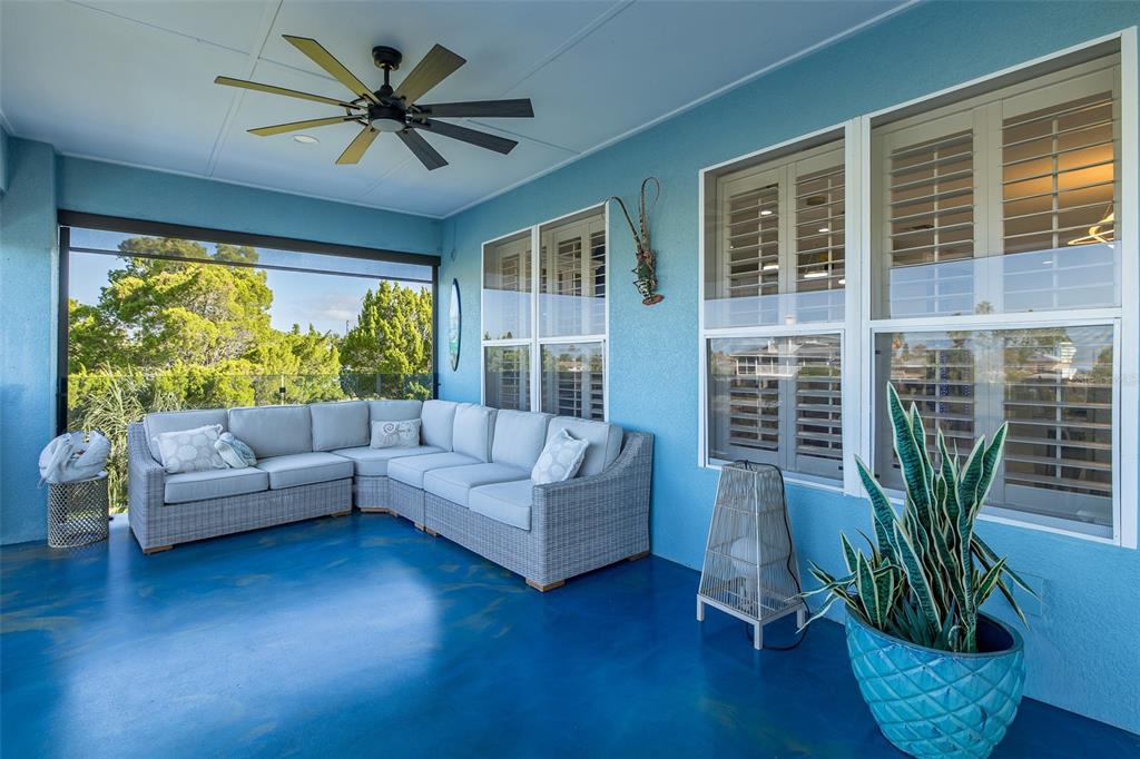 3271 Hibiscus Drive Hernando Beach, FL 34607 - Photo 31 of 95 a living room with furniture and a large window
