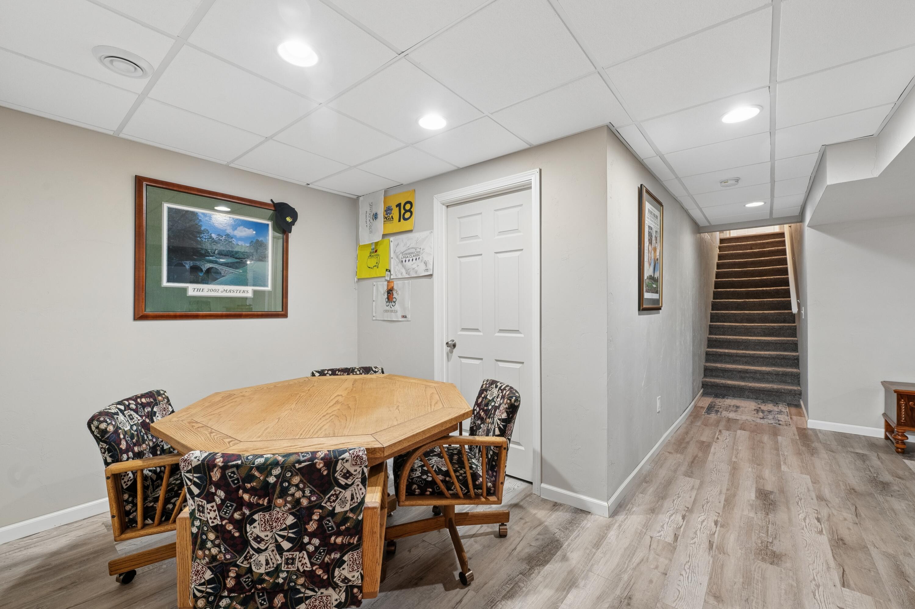 1860 Haas Road Kaukauna, WI 54130 - Photo 23 of 30 View from Lower Level Game Table Area to Stairs