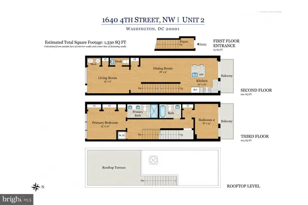 $4,900 | 1640 4th Street Northwest, Unit 2, Washington, DC 20001