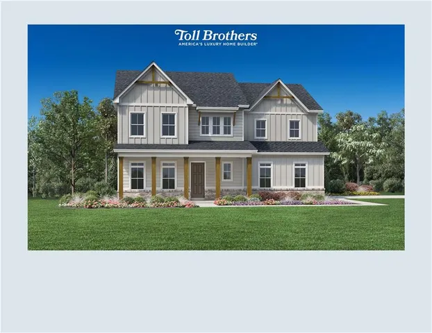 a view of a yard in front of a house