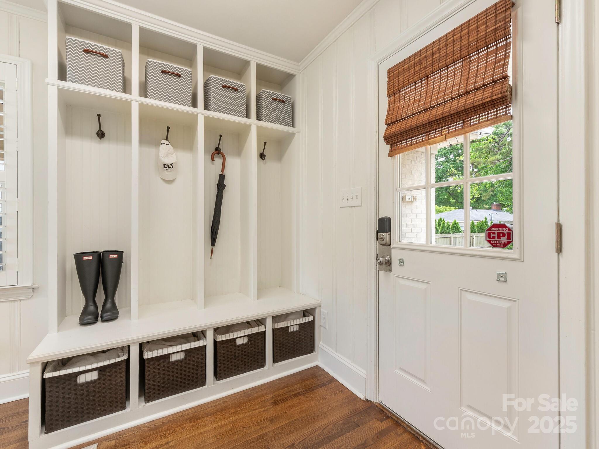 4346 Walker Road Charlotte, NC 28211 - Photo 15 of 30 a view of an entryway with wooden floor