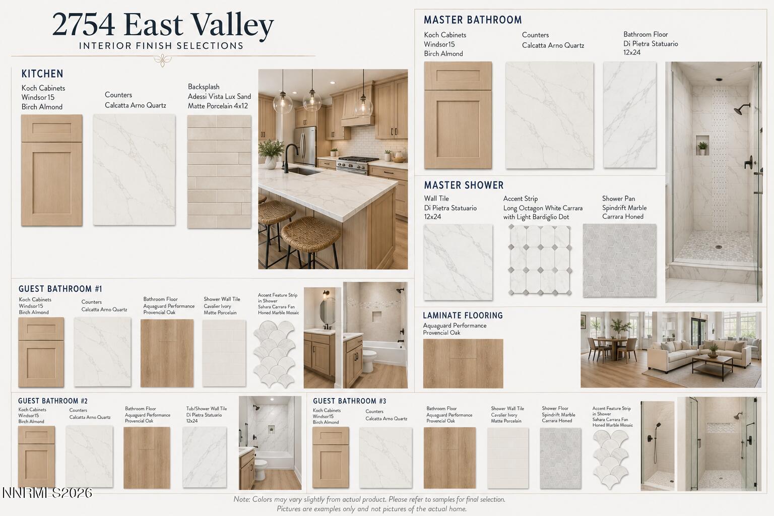 2754 East Valley Road Minden, NV 89423 - Photo 6 of 6 Color Board