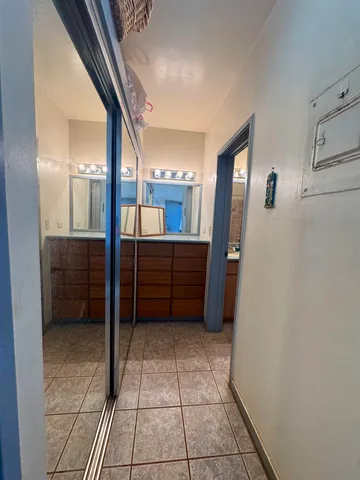 a view of walk in closet