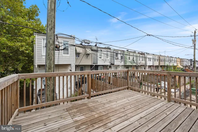 a view of parking space