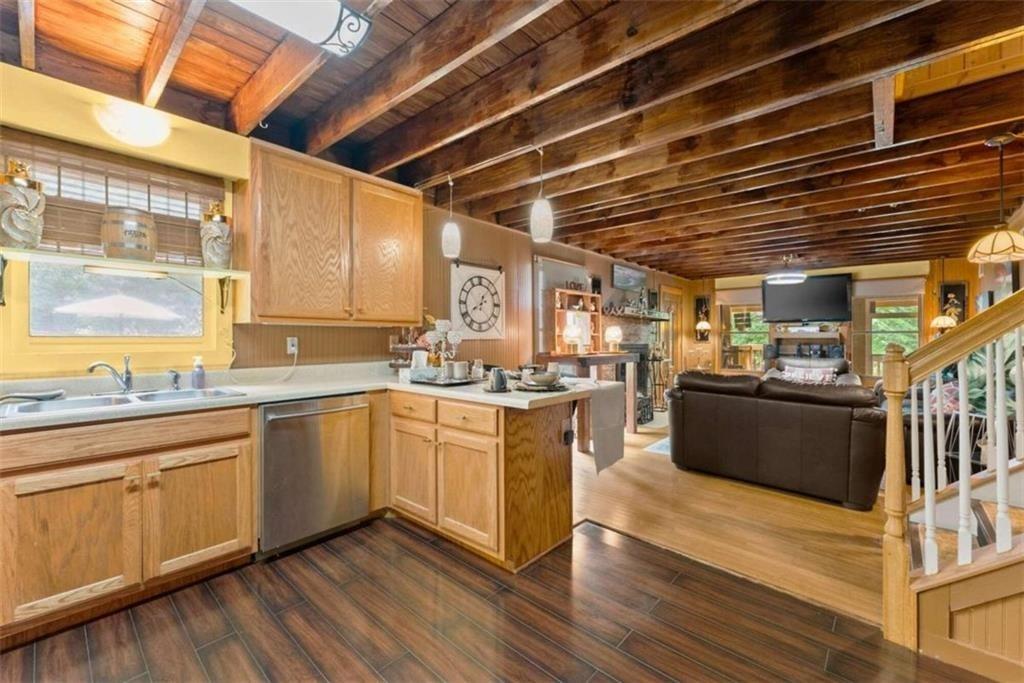 459 Gold Ridge Road Dahlonega, GA 30533 - Photo 15 of 47 a kitchen with lots of counter top space