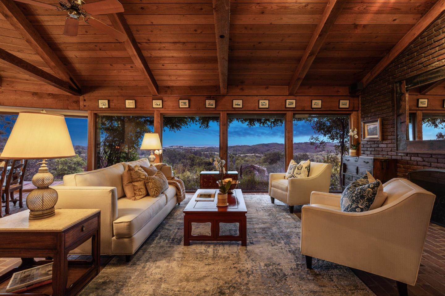 22 Preston Road Woodside, CA 94062 - Photo 47 of 60 a outdoor living space with furniture