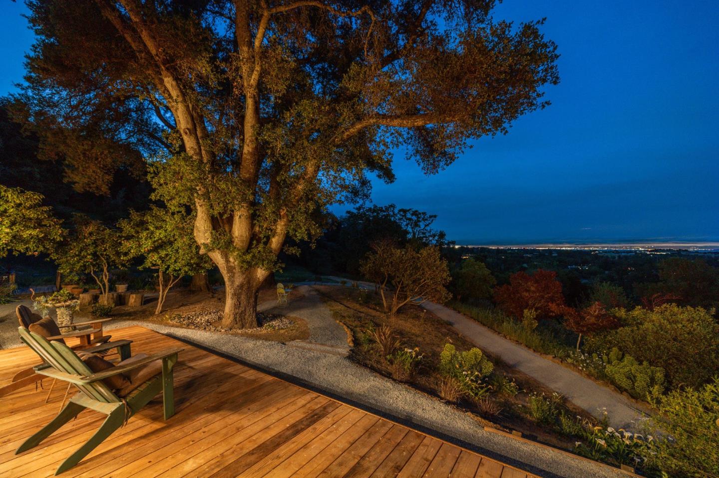 22 Preston Road Woodside, CA 94062 - Photo 56 of 60 a view of a backyard of a house
