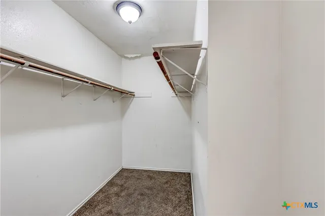 a view of walk in closet