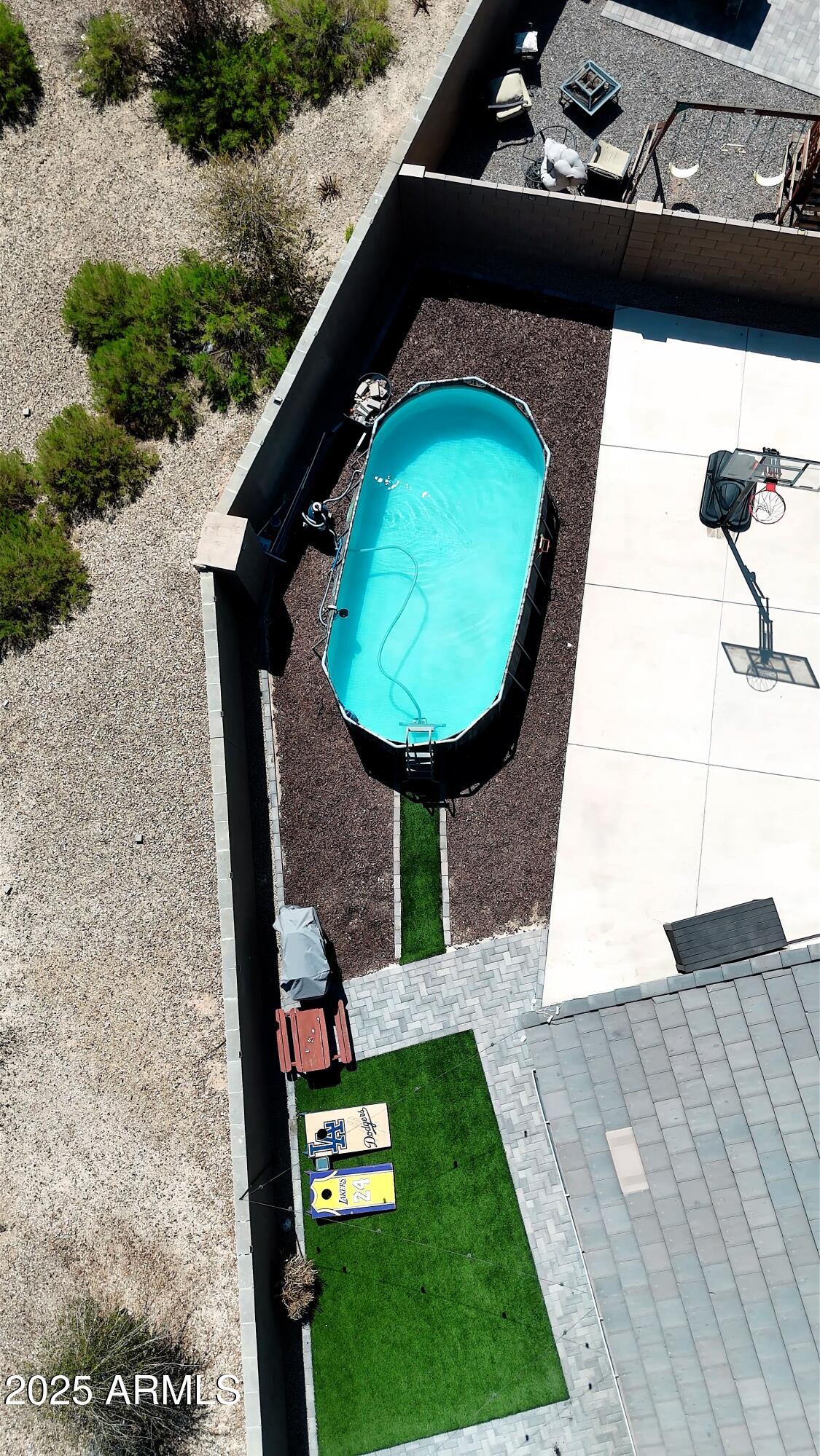 3907 South 75th Drive Phoenix, AZ 85043 - Photo 45 of 49 a view of swimming pool from a balcony