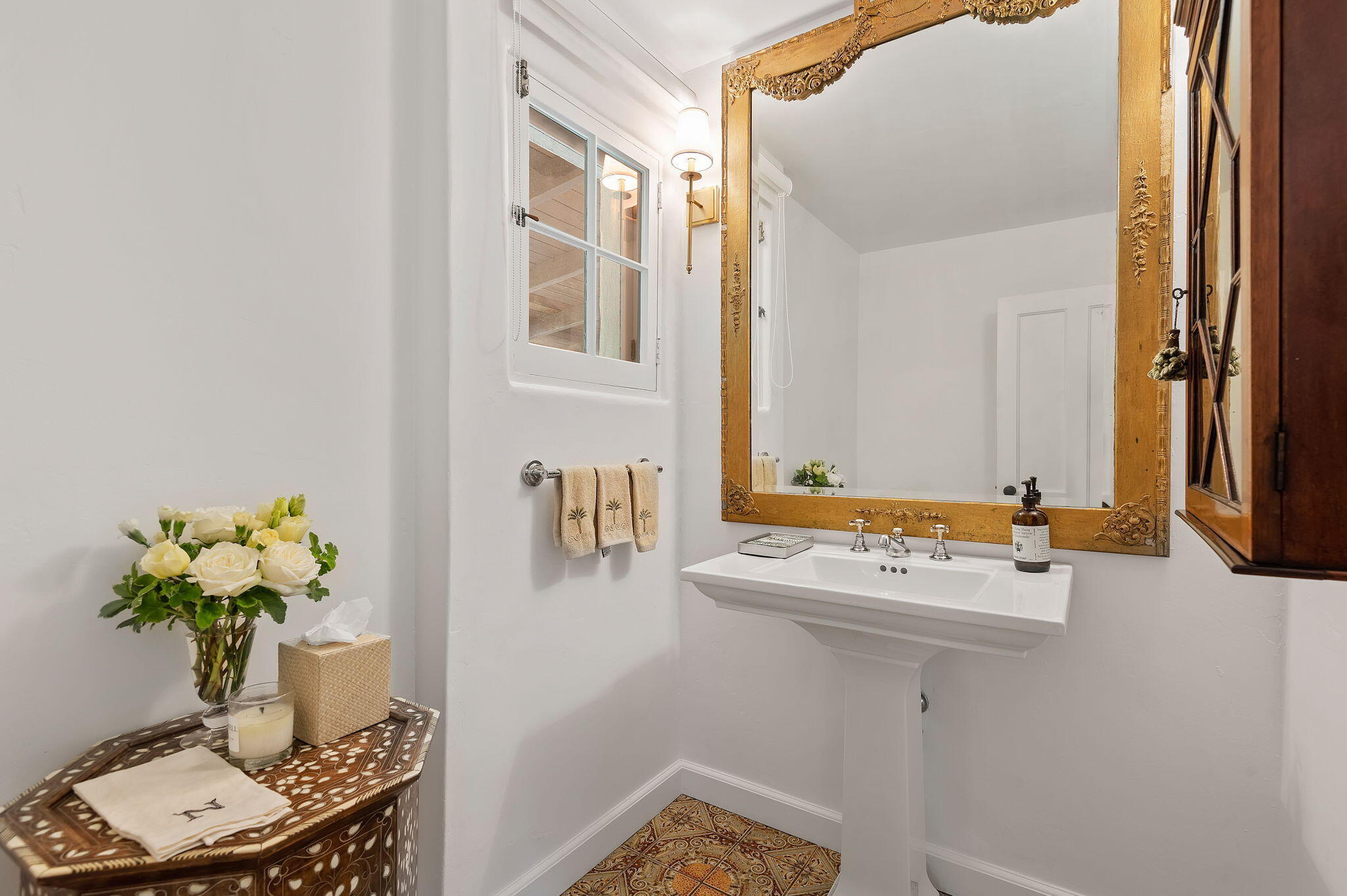 1100 Mesa Road Montecito, CA 93108 - Photo 18 of 20 15 Powder Room