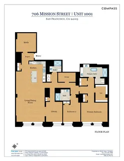 $5,995,000 | 706 Mission Street, Unit 1001, San Francisco, CA 94103