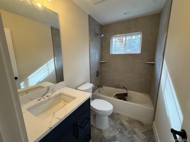 N/c Westfield Lot 2 Rd Coram, NY 11727 - Photo 17 of 24 a bathroom with a sink a toilet a mirror and bathtub