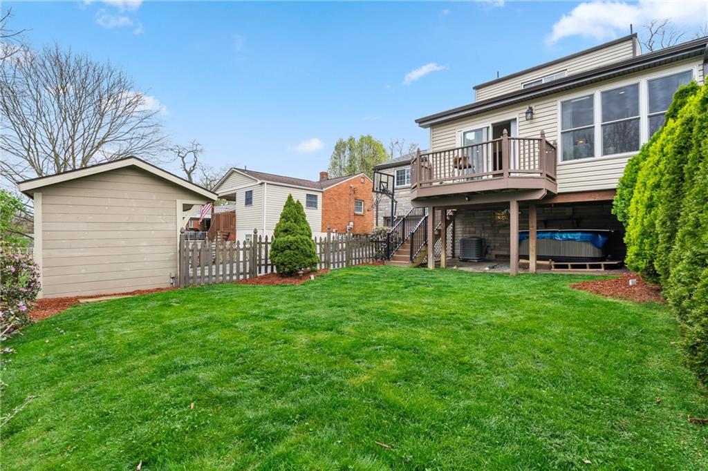 459 East Garden Road Pittsburgh, PA 15227 - Photo 28 of 35 a view of a house with a yard and plants