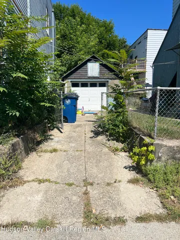 a view of outdoor space with seating