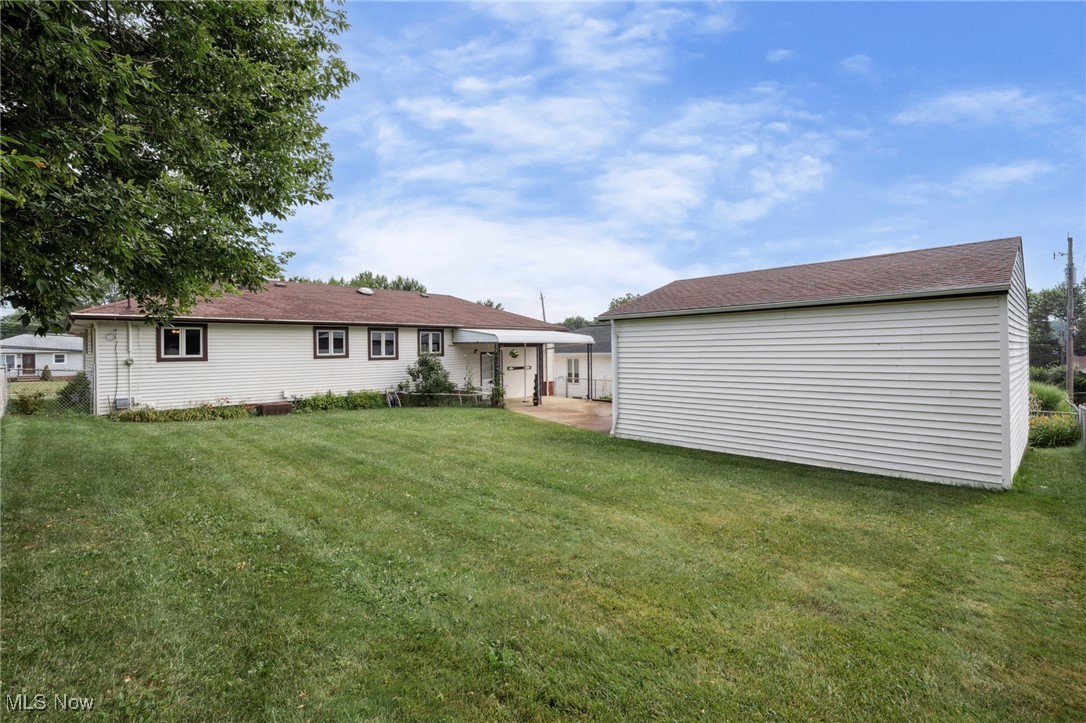 2651 Dentzler Road Parma, OH 44134 - Photo 29 of 35 Backyard Fully Fenced