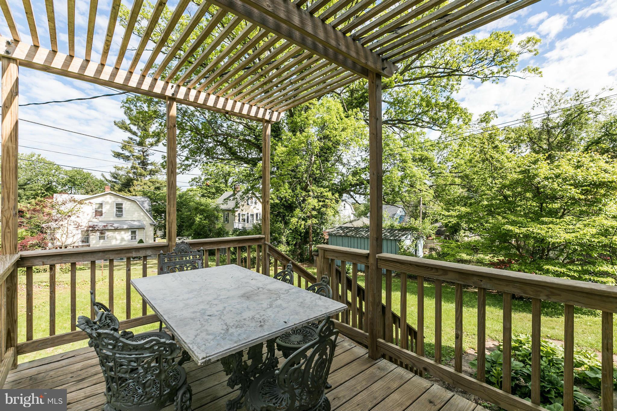 5010 Morello Road Baltimore, MD 21214 - Photo 27 of 29 Fantastic Deck with Pergola